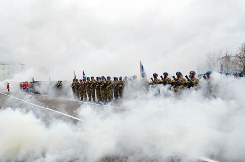 Министр обороны АР посетил новую воинскую часть коммандос - ФОТО/ВИДЕО
