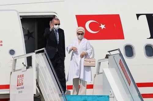 Эрдоган отправляется с визитом в Туркменистан