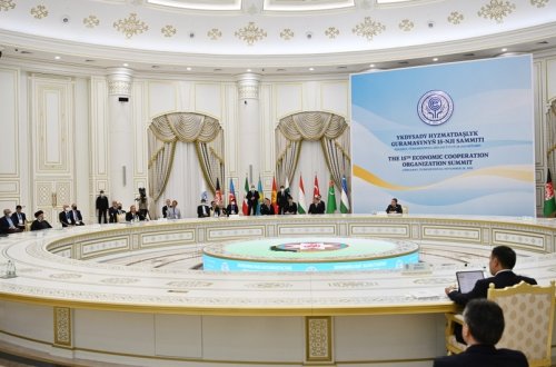 Aşqabad Bəyannaməsində Azərbaycana işğal olunmuş ərazilərin azad edilməsi münasibətilə təbrik ünvanlanıb