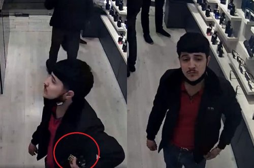 Bakıda mağazadan oğurluq görüntüləri - ANBAAN VİDEO