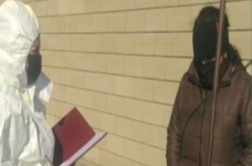 Koronavirus xəstəsi bazarda alver edərkən aşkarlanıb - VİDEO