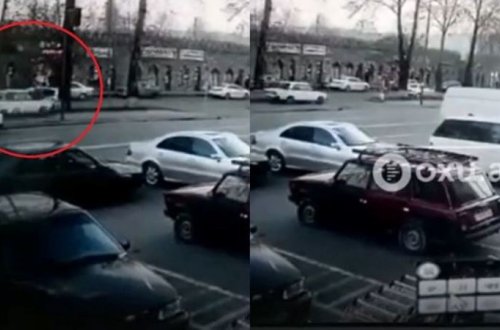 Azərbaycanda şöbə müdiri və qohumuna QƏSD: Avtomobillə vuruldular - ANBAAN VİDEO