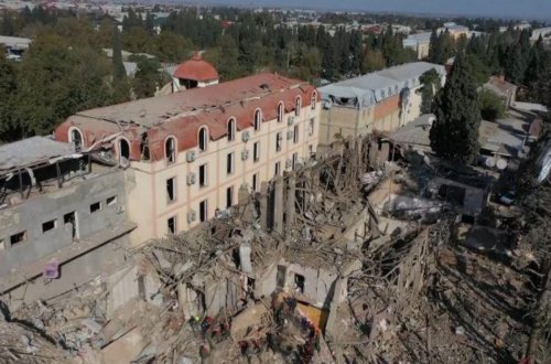 Ermənistanın Gəncəyə raket zərbələrinin dağıntıları əsasında açıq səma altında kompleks yaradılacaq