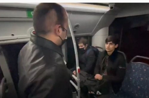 Bakıda maskadan istifadə etməyən sürücü və sərnişinlər cərimələnib