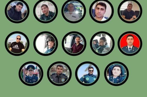 Helikopter qəzasında həlak olan hərbçilərimizin FOTOLARI