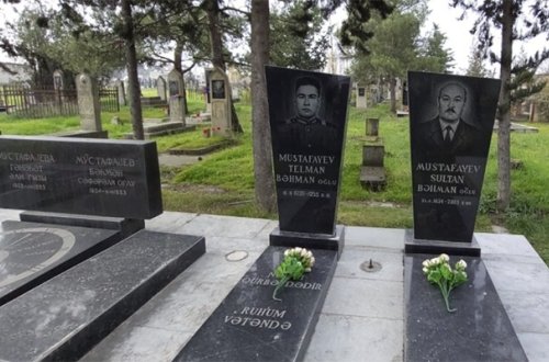 Polkovnikin məzarından oğurluq edildi