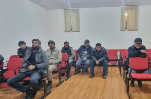 Xocavəndə icazəsiz keçən 9 nəfər saxlanıldı