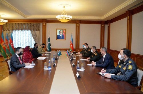 Zakir Həsənov Zobaida Cəlal ilə görüşdü - FOTO