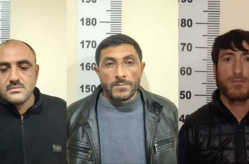 Tərtərdə oğurluq edən şəxslər saxlanılıb