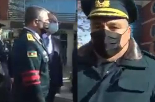 Elçin Quliyevin mühafizəçisi jurnalisti yumruqladı - VİDEO