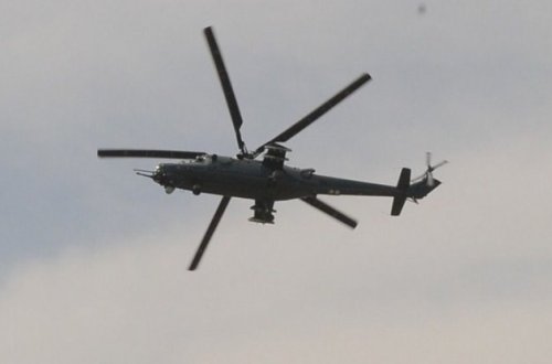 Qəzaya uğrayan helikopterin 