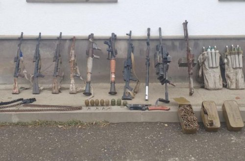 Xocavənddə ermənilərin atıb qaçdığı silah-sursat TAPILDI - VİDEO