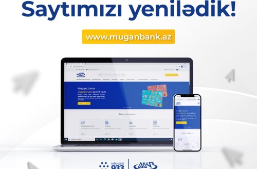 Muğanbank korporativ saytını yenilədi