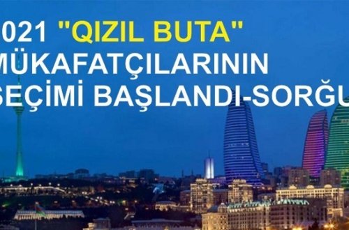 “QIZIL BUTA” mükafatının təqdimatı olacaq- SƏSVERMƏ BAŞLADI