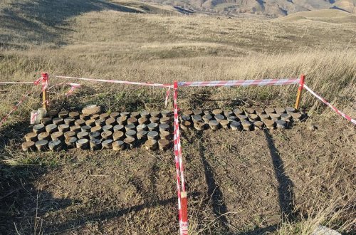 Müdafiə Nazirliyi azad olunan ərazilərdə aşkarlanan minaların sayını açıqlayıb