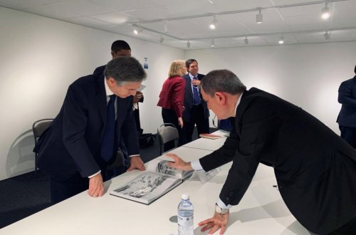 Nazir ABŞ Dövlət katibini azad olunmuş ərazilərdəki dağıntıların miqyası barədə məlumatlandırıb