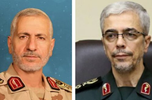 İran generalları Azərbaycana başsağlığı verdi
