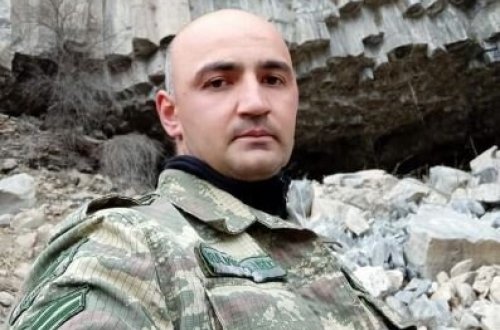 Bu gün həlak olan hərbçinin FOTOLARI