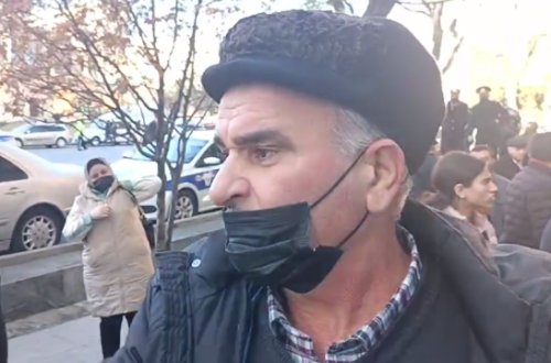 ƏƏSMN-nin qarşısında ETİRAZ - Müharibə iştirakçısının atasının pensiyası kəsildi