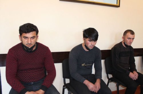 Ağdaşda qəbiristanlıqdan oğurluq edənlər saxlanıldı - FOTO