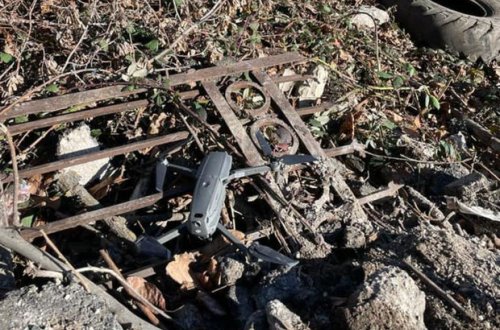 Reza Deqatinin dronu Şuşada naməlum əraziyə düşüb - FOTO