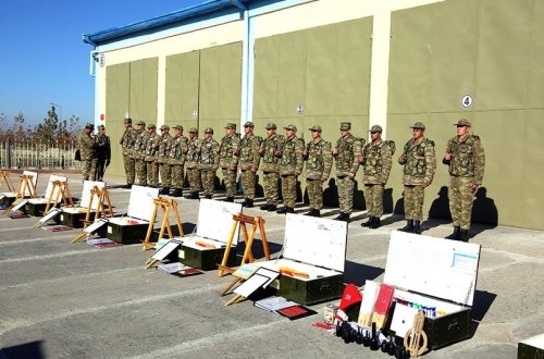 Azərbaycan Ordusunun Naxçıvandakı ən yaxşı tank əleyhinə batareyası müəyyənləşib