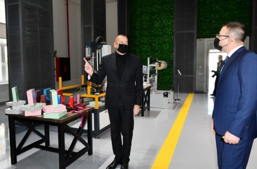 “Quba ABAD Factory” qablaşdırma vasitələrinin istehsalı müəssisəsi açılıb -YENİLƏNİB