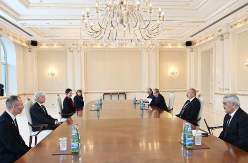 İlham Əliyev “TOTAL Energies” şirkətinin kəşfiyyat və hasilat üzrə prezidentini qəbul etdi