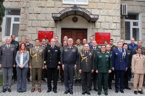 Hərbi attaşelər və beynəlxalq təşkilatların nümayəndələrinin iştirakı ilə toplantı keçirilib