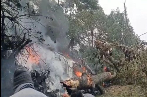 Baş Qərargah rəisinin olduğu helikopter qəzaya uğradı - Dünya şokda - VİDEO