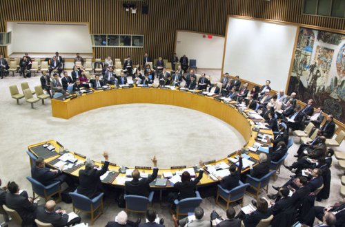 BMT Təhlükəsizlik Şurasında iclas zamanı işıqlar söndü