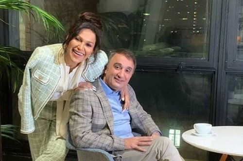 Rəqsanə həyat yoldaşı ilə - VİDEO