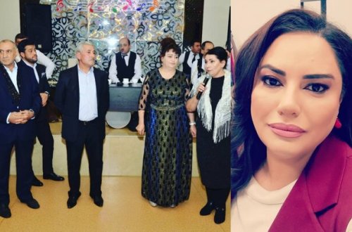 Qayınatasının və qayınanasının şəklini yayımladı