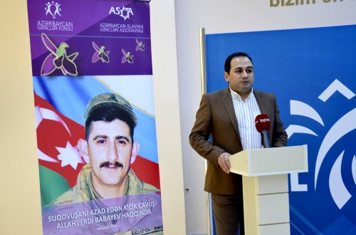 ASGA Şəhid Allahverdi Babayevə həsr olunan filmi təqdim etdi – MİNGƏÇEVİRDƏ (FOTOLAR)