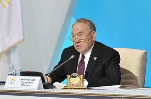 Nursultan Nazarbayev Azərbaycan-Ermənistan münasibətlərindən danışıb