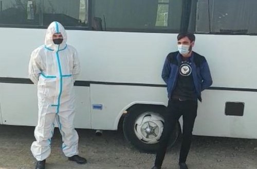 Abşeronda sərnişin avtobusu idarə edən koronavirus xəstəsi saxlanılıb