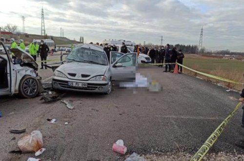 Türkiyədə yol qəzası olub, 6 nəfər ölüb, 3 nəfər yaralanıb