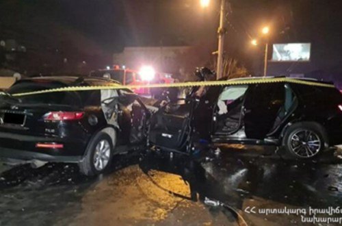 İrəvanda ağır qəza, ölən və yaralananlar var