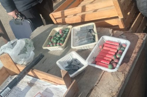 Ağsatafada bazarda pirotexniki vasitələr satan şəxs saxlanılıb