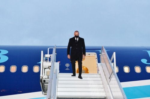 İlham Əliyev Şərq Tərəfdaşlığı Proqramının VI sammitində iştirak etmək üçün Belçikaya işgüzar səfər edib