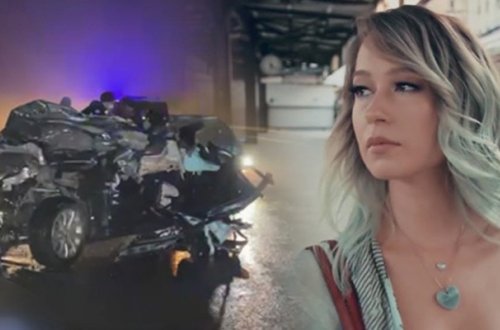 Məşhur türkiyəli müğənni qəzaya düşdü, sevgilisi öldü - Video