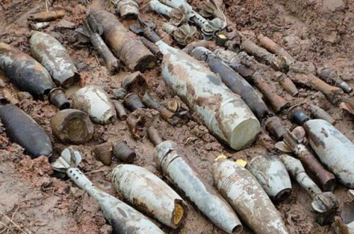 На юге Японии уничтожили более 300 неразорвавшихся боеприпасов времен Второй мировой войны