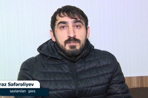 Narkotik vasitələrin təsiri altında taksi fəaliyyəti ilə məşğul olan sürücü saxlanılıb