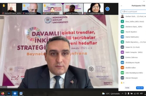 Mingəçevir Dövlət Universitetində beynəlxalq elmi konfrans uğurla yekunlaşıb