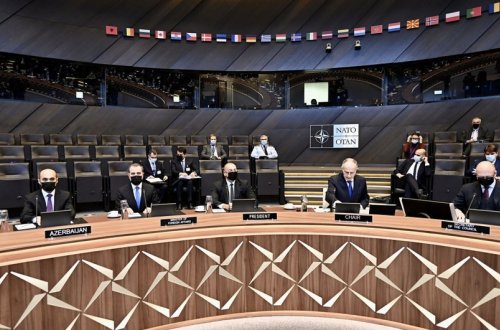 Prezident İlham Əliyev Brüsseldə Şimali Atlantika Şurasının iclasında iştirak edib - YENİLƏNİB