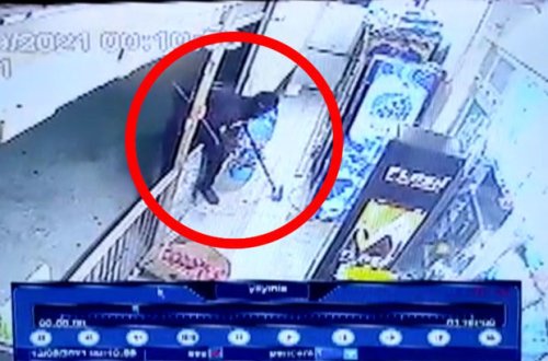 Житель Баку задержан по подозрению в краже из платежного терминала - ВИДЕО