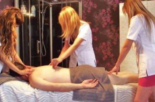 Masaj salonu adı altında fəaliyyət göstərən əxlaqsızlıq yuvası aşkarlandı