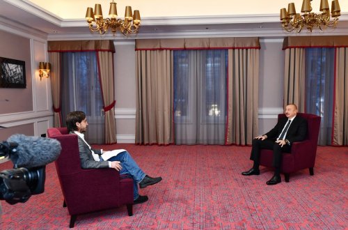 Azərbaycan Prezidenti Türkiyə və İsraildən alınan dronlardan danışıb