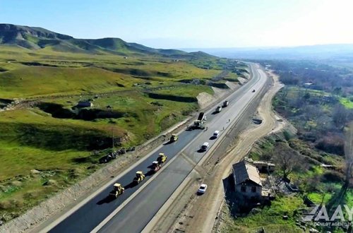 Xudafərin-Qubadlı-Laçın avtomobil yolundan son - Fotolar