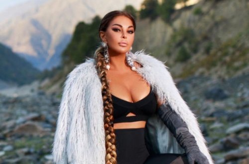 Aygün Kazımova yeni görünüşdə - FOTO